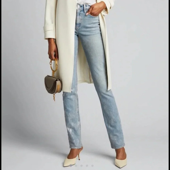 NEW**HUDSON
Holly High-Rise Straight Jeans - Picture 1 of 15